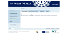 Tablet Screenshot of museudaciencia.inwebonline.net